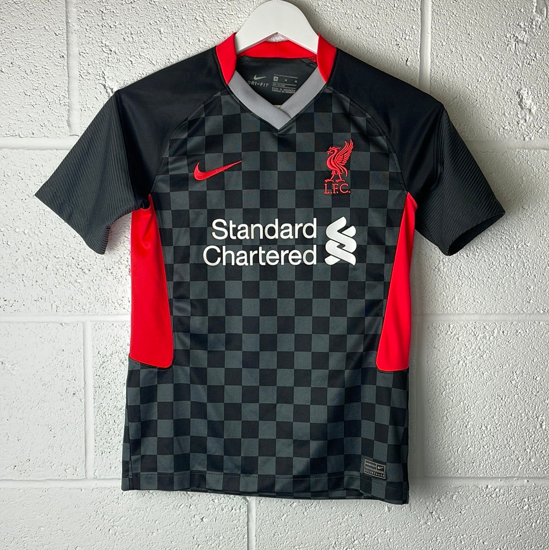 Liverpool 2020 2021 Third Shirt - Medium Junior Size