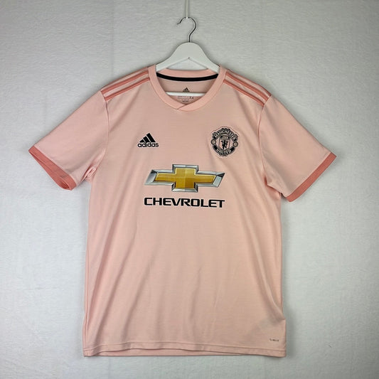 Manchester United 2018/2019 Away Shirt - Pink MUFC Shirt 