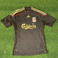 Liverpool 2009 Away Shirt - 37 SKRTEL - Small - Excellent