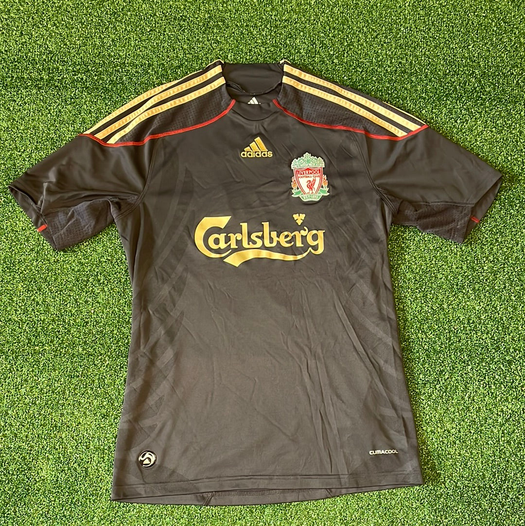 Liverpool 2009 Away Shirt - 37 SKRTEL - Small - Excellent