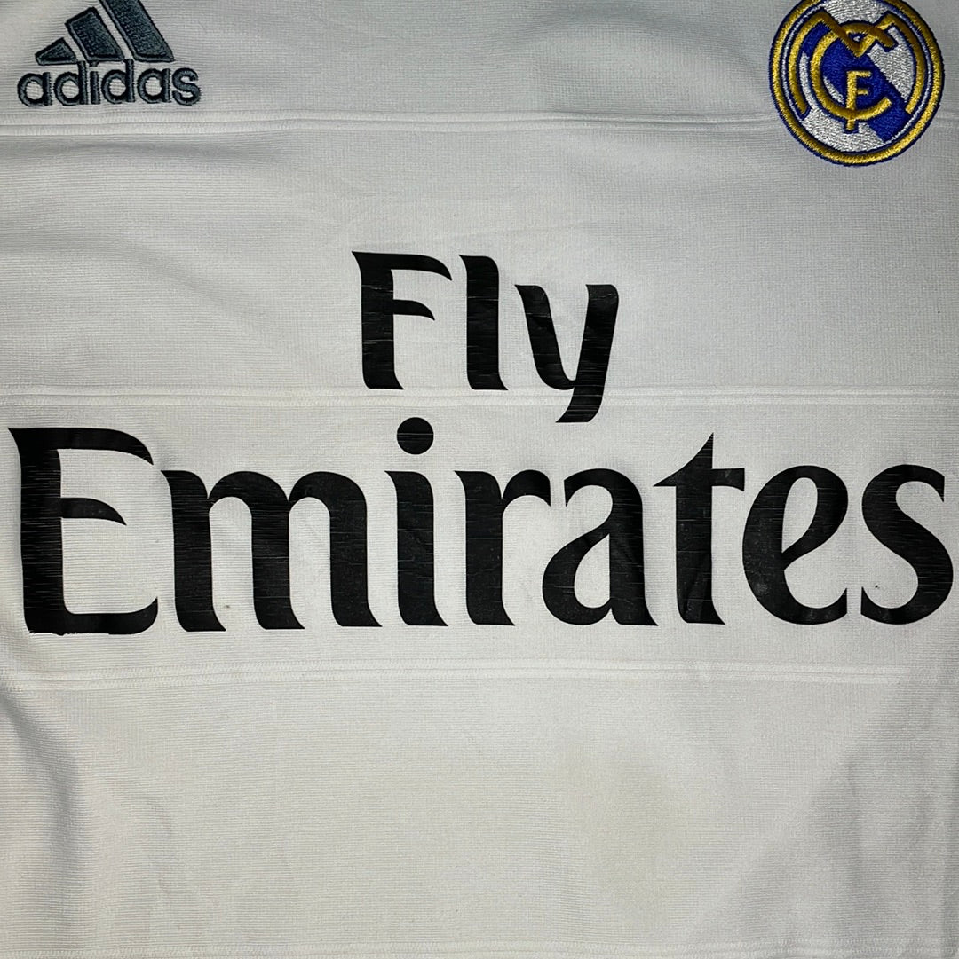 Real Madrid 2013-2014 Home Shirt - Ronaldo 7 - XL - Very Good - Long Sleeve - Adidas G81098