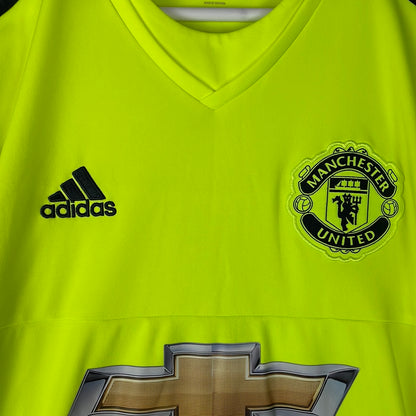 Manchester United 2015/2016 Goalkeeper Shirt - De Gea 1 - Excellent Condition - Adidas AC1465