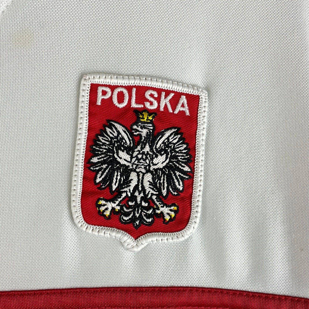 Poland 1998 Home Shirt - Medium Adult - Good Condition Vintage Shirt