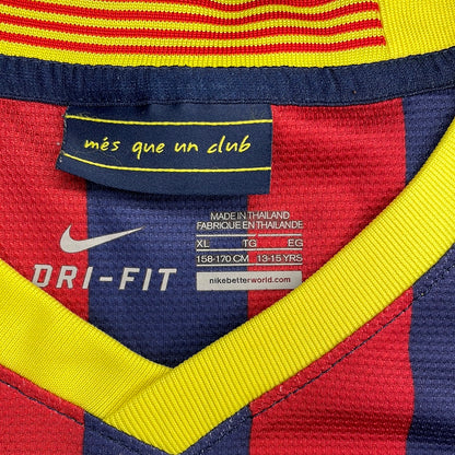 Barcelona 2014 Home Shirt - XL Youth - Messi 10