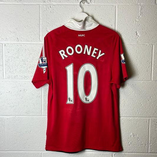 Manchester United 2010-2011 Home shirt - ROONEY 10