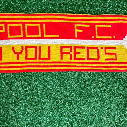 Vintage Liverpool FC Scarf - Good Condition