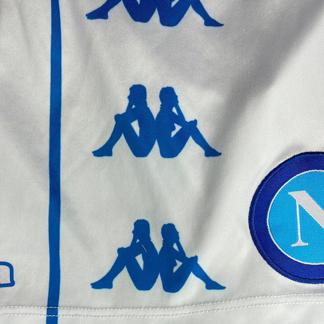 Napoli Shorts Youth Age 6 - Excellent Condition - Kids Football Shorts