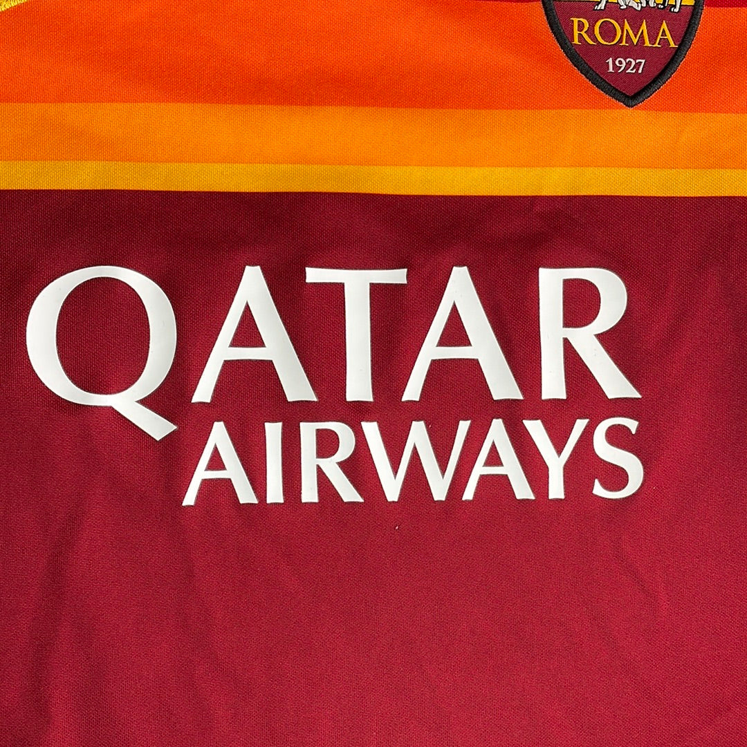 AS Roma 2020 2021 Home Shirt - Youth Extra Large - Very Good Condition