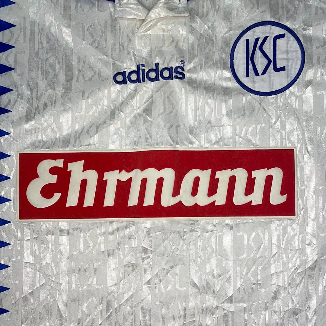 Karlsruhe 1995 -1996 Home Shirt - 9 KNUP - Extra Large - 9/10 Condition - Vintage Shirt