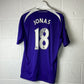 Newcastle United 2008-2009 Away Shirt - Medium/ Large Adult - JONAS 18