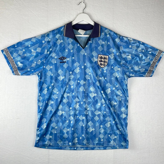 England 1990 Third Shirt Front