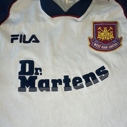 West Ham 1999-2000 Away Shirt - Medium - 7/10 Condition - Vintage Film Shirt