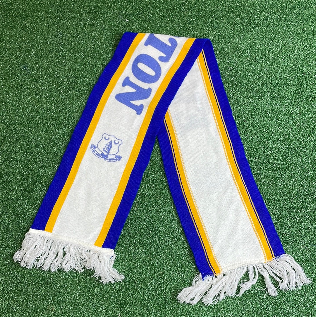 Vintage Everton Scarf - Excellent Condition - 1990s Era Everton Scarf