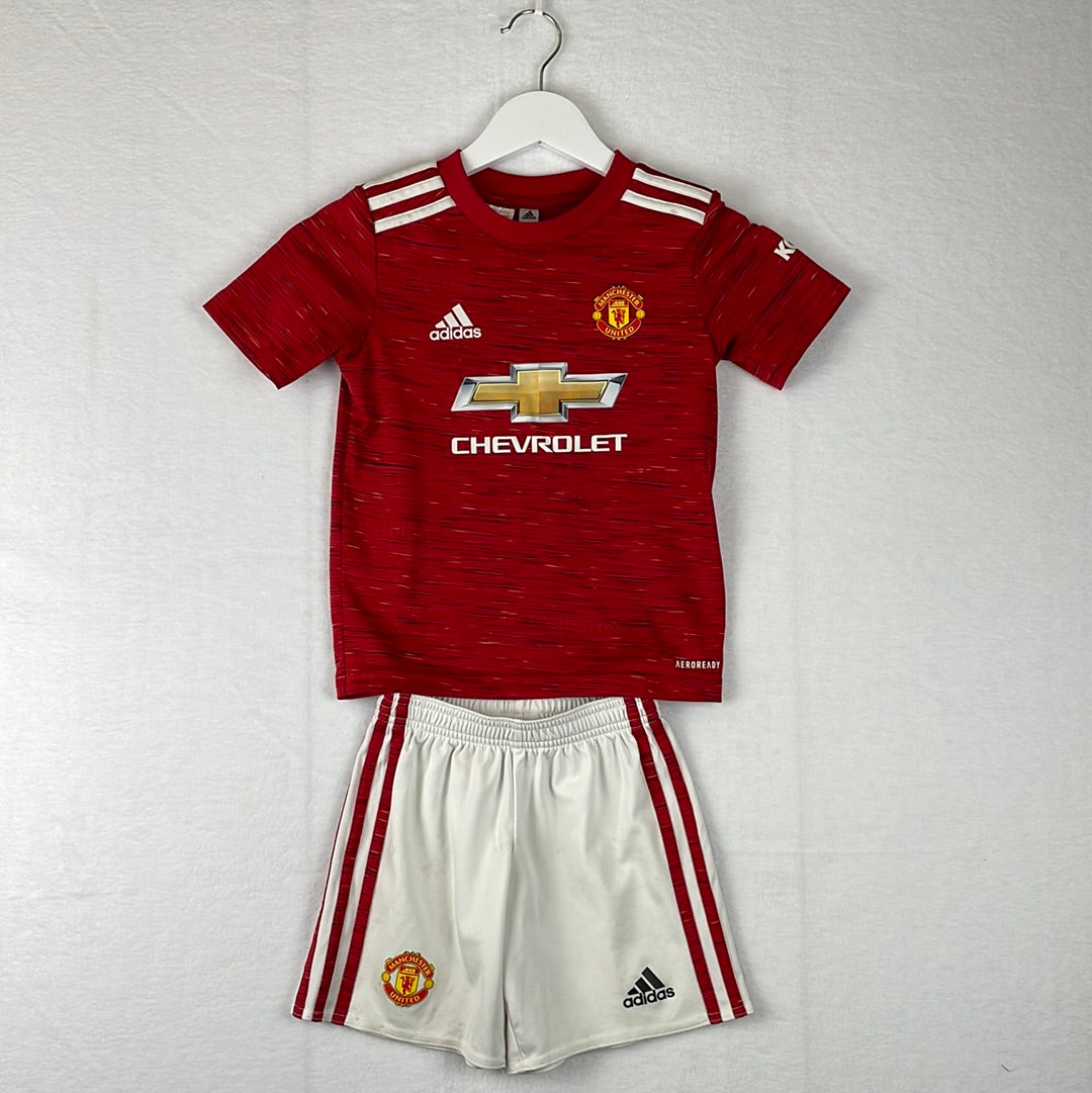 Manchester United 2020-2021 Home Shirt - Youth Sizes