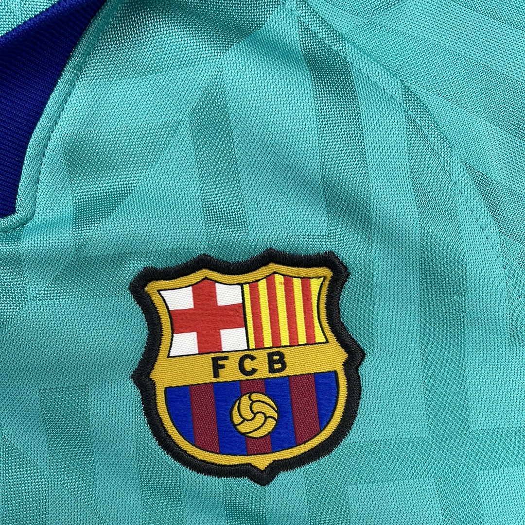 Barcelona 2019-2020 Third Shirt Youth - Age 3-4 - Excellent Condition