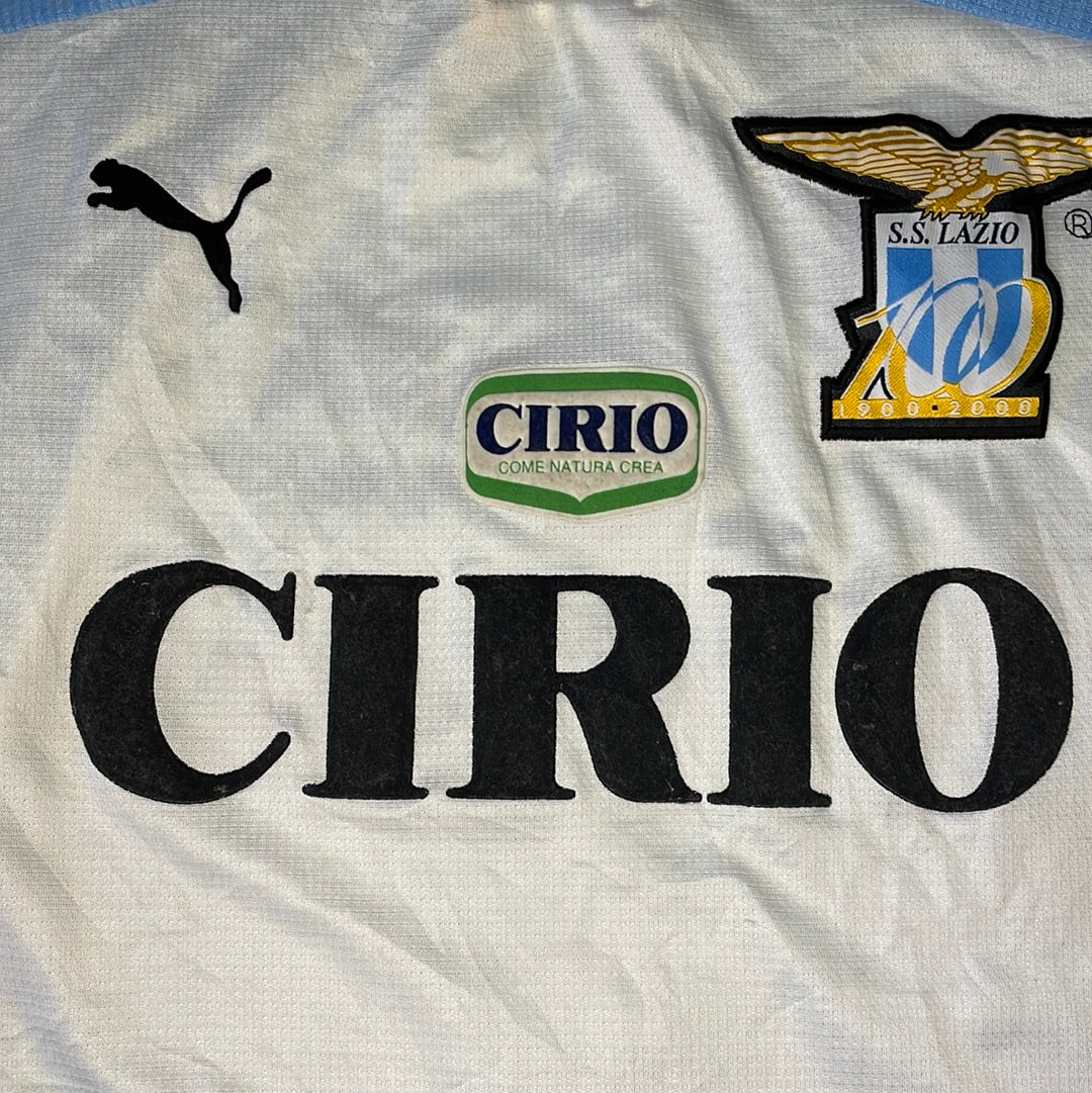 Lazio 1999 Centenary Shirt - Conceicao 7 - Extra Large - 8/10 Condition