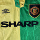 Manchester United 1992/1993/1994 Third Shirt - Small - Original Shirt