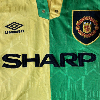 Manchester United 1992/1993/1994 Third Shirt - Small - Original Shirt