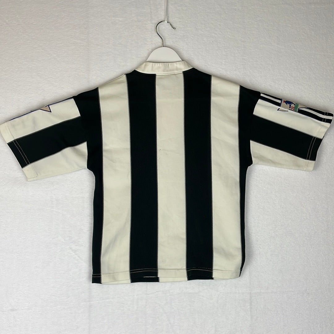 Newcastle United 1995-1997 Home Shirt - Youth - Very Good Condition - Vintage NUFC Shirt