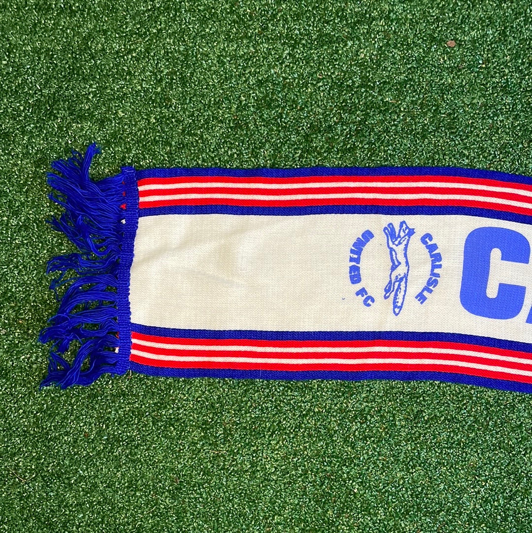 Vintage Carlisle United Scarf - Excellent Condition - 1980s/ early 1990s