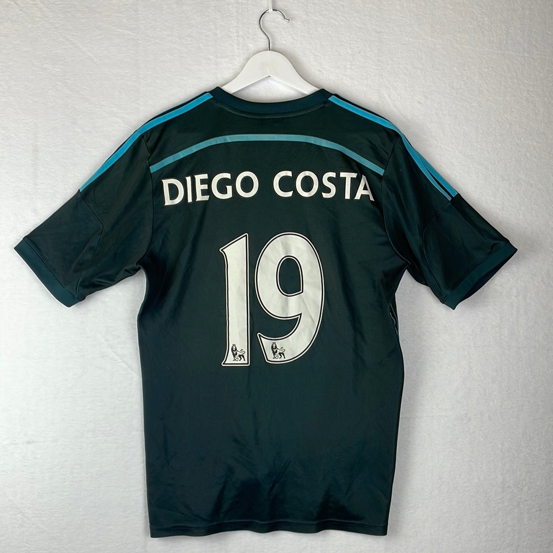 Chelsea 2014/2015 Third Shirt - Medium - Diego Costa 19