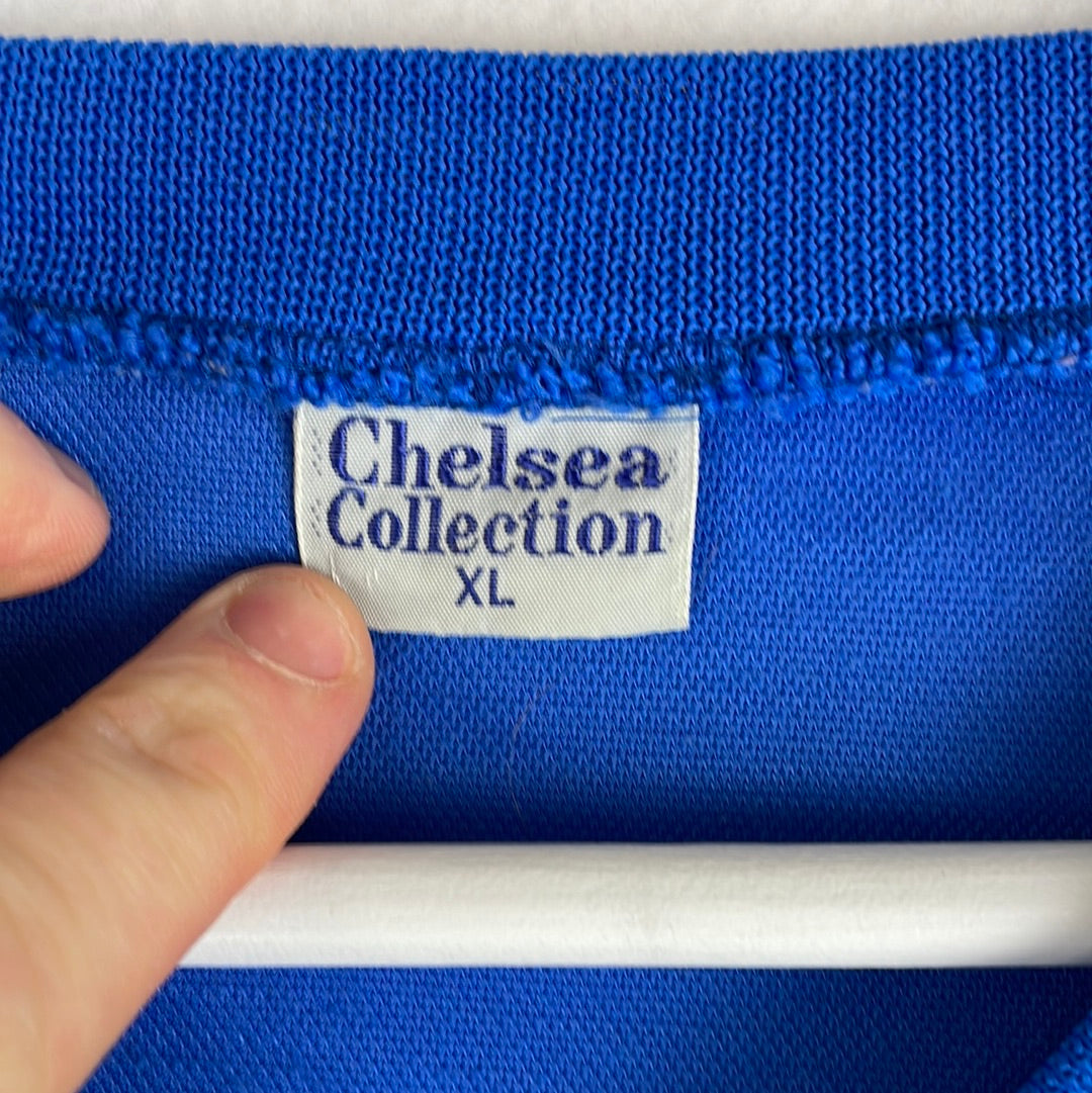 Chelsea 1986/1987 Home Shirt - Extra Large Adult - Vintage Chelsea Collection