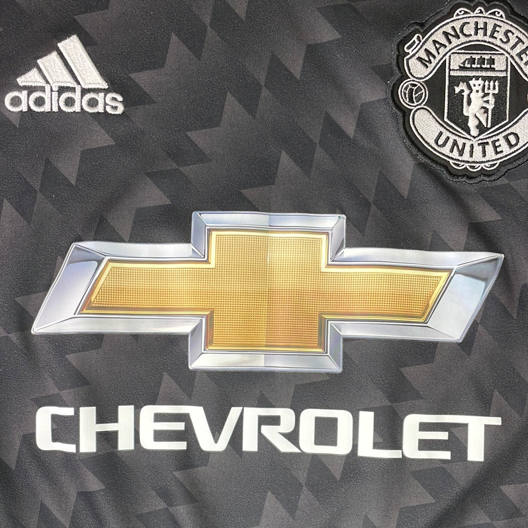Manchester United 2017/2018 Away Shirt - Adult Sizes - Excellent Condition - Adidas BS1217