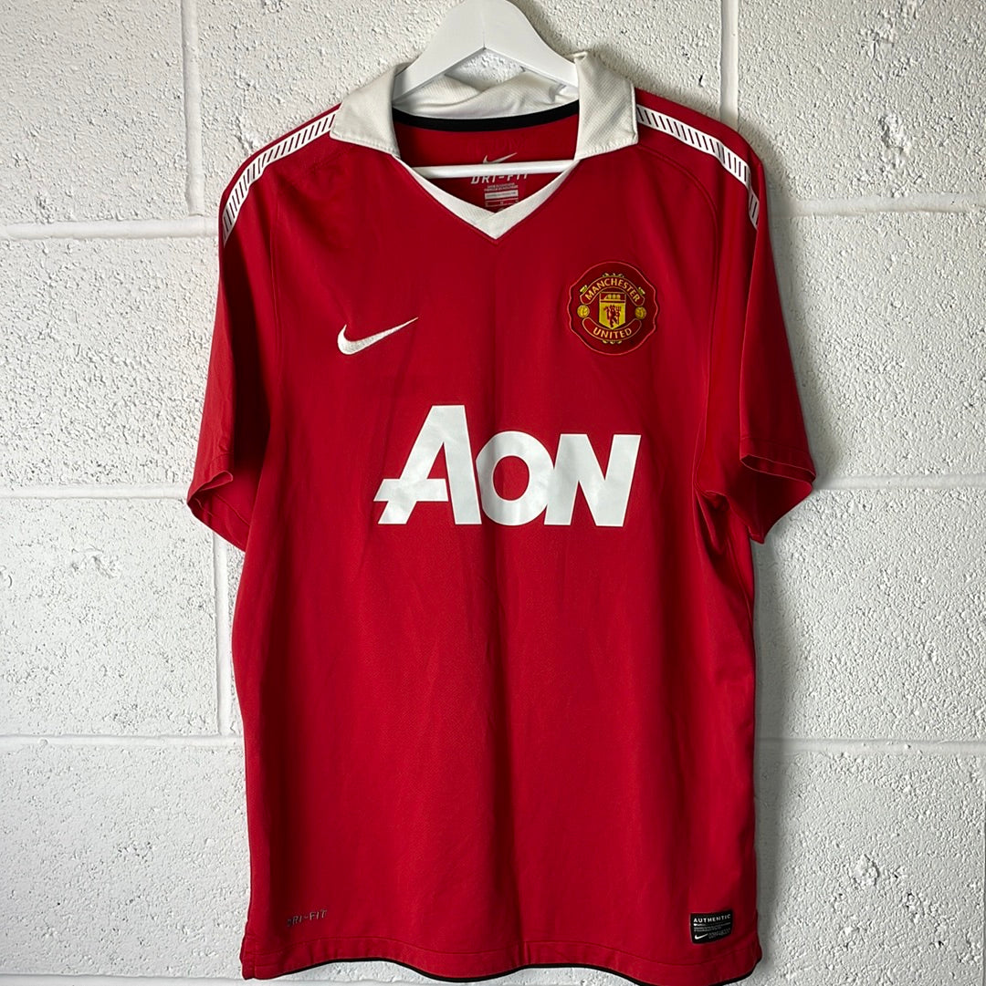 Nike 2010/11 Manchester United Home Jersey Chicharito factory Mexico Medium