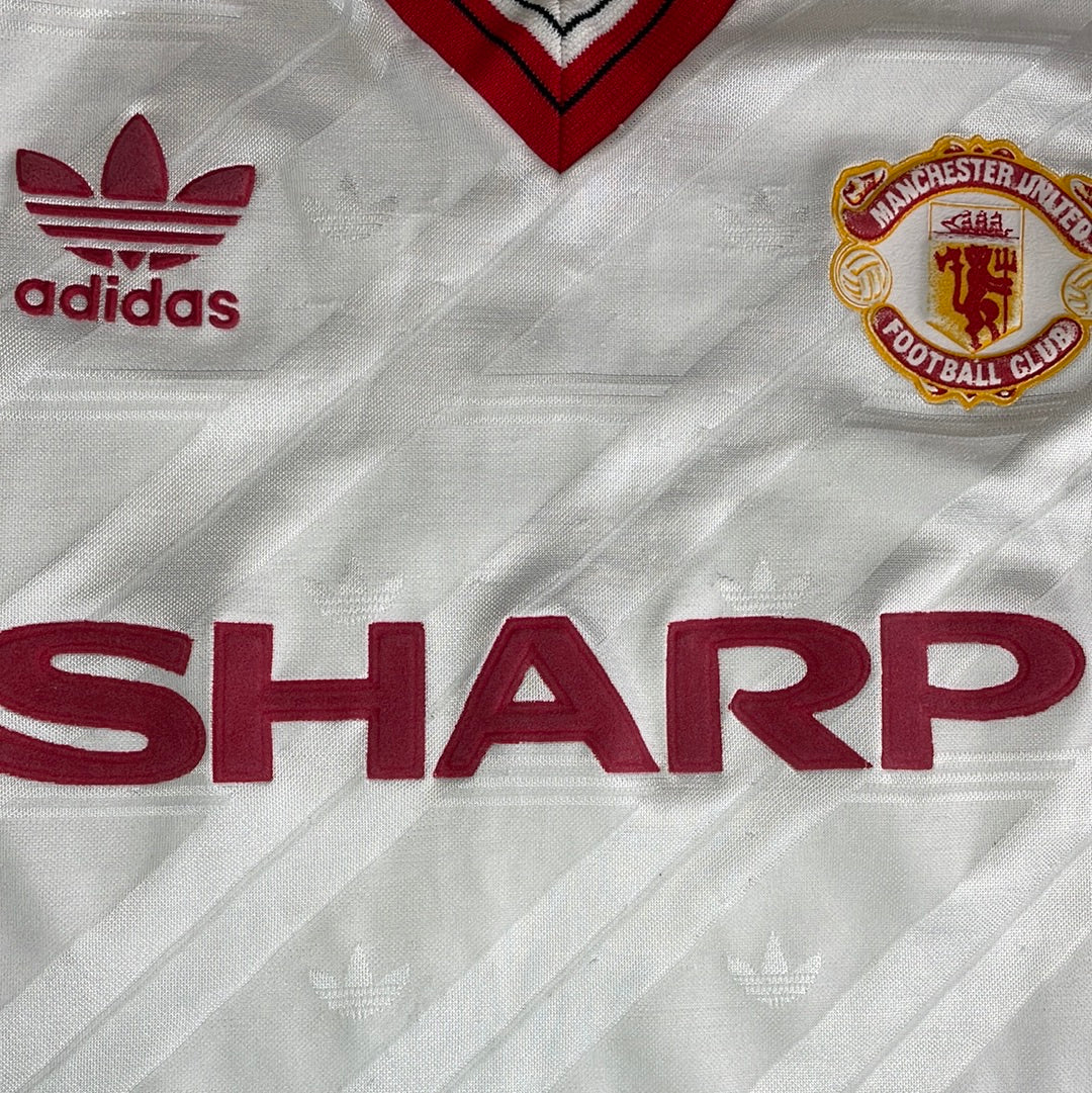 Manchester United 1986-1987-1988 Away Shirt - Youth XL - Very Good Condition