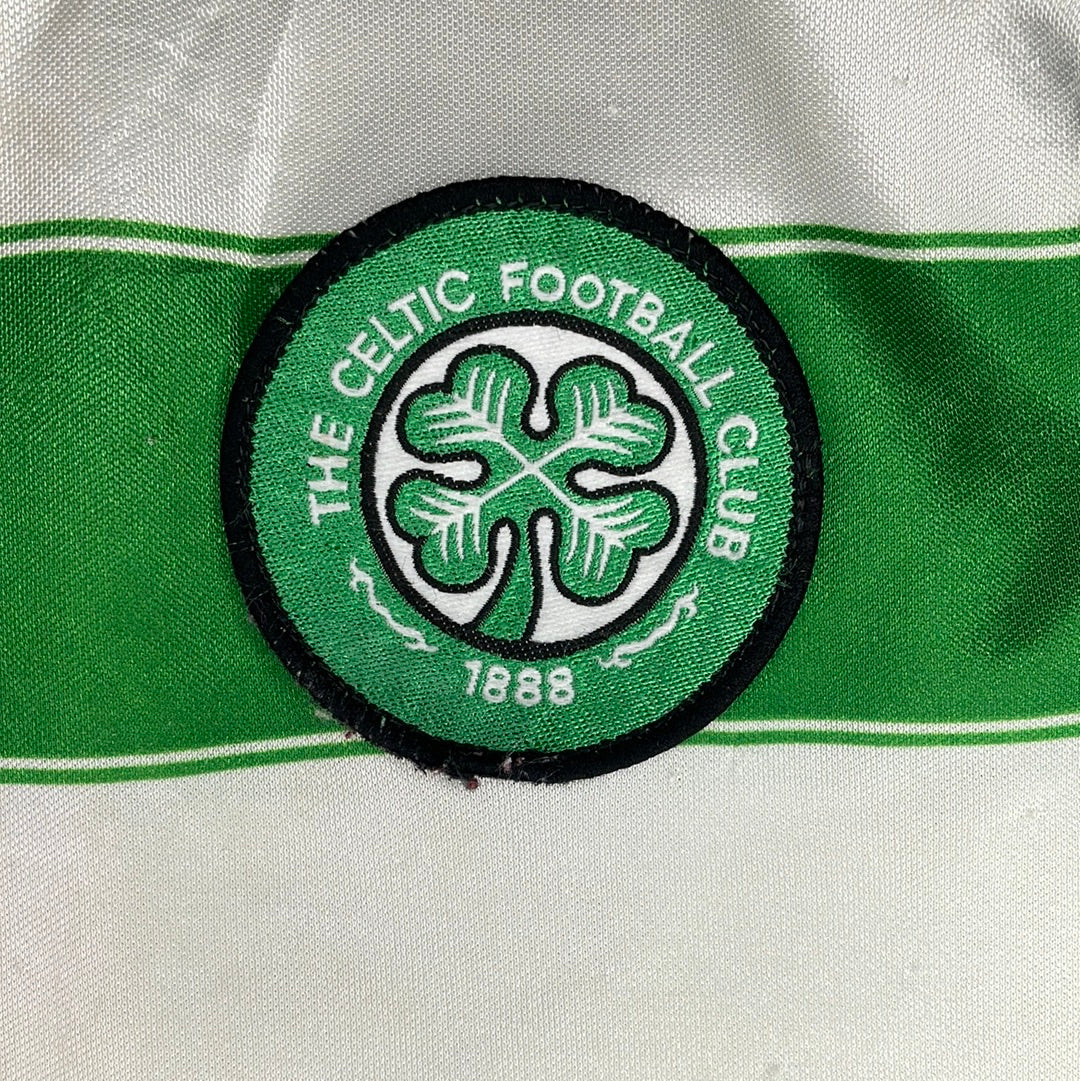 Celtic Away football shirt 1986 - 1987. Sponsored by CR Smith