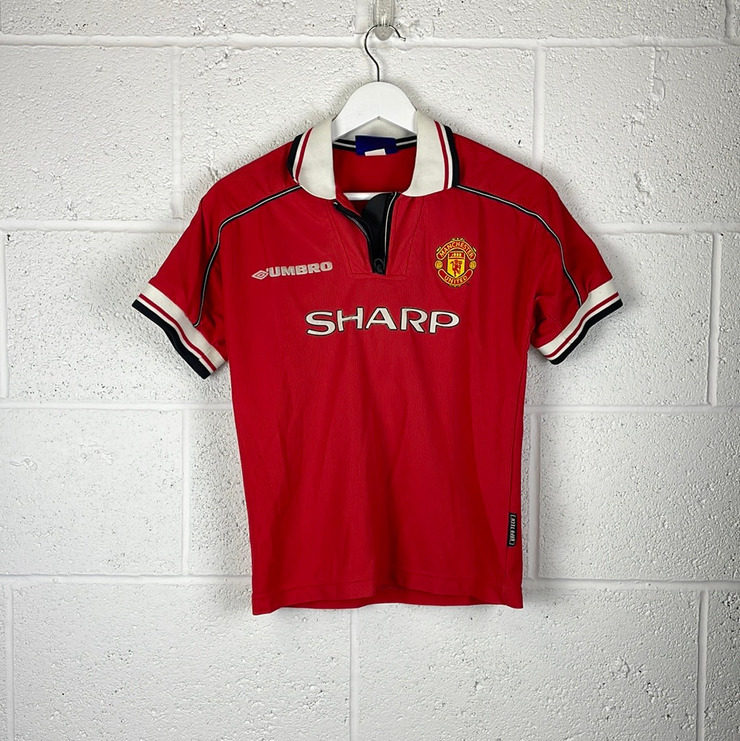 Manchester United 1998/1999 Home Shirt - 8/10 Condition - 1998/1999 Season