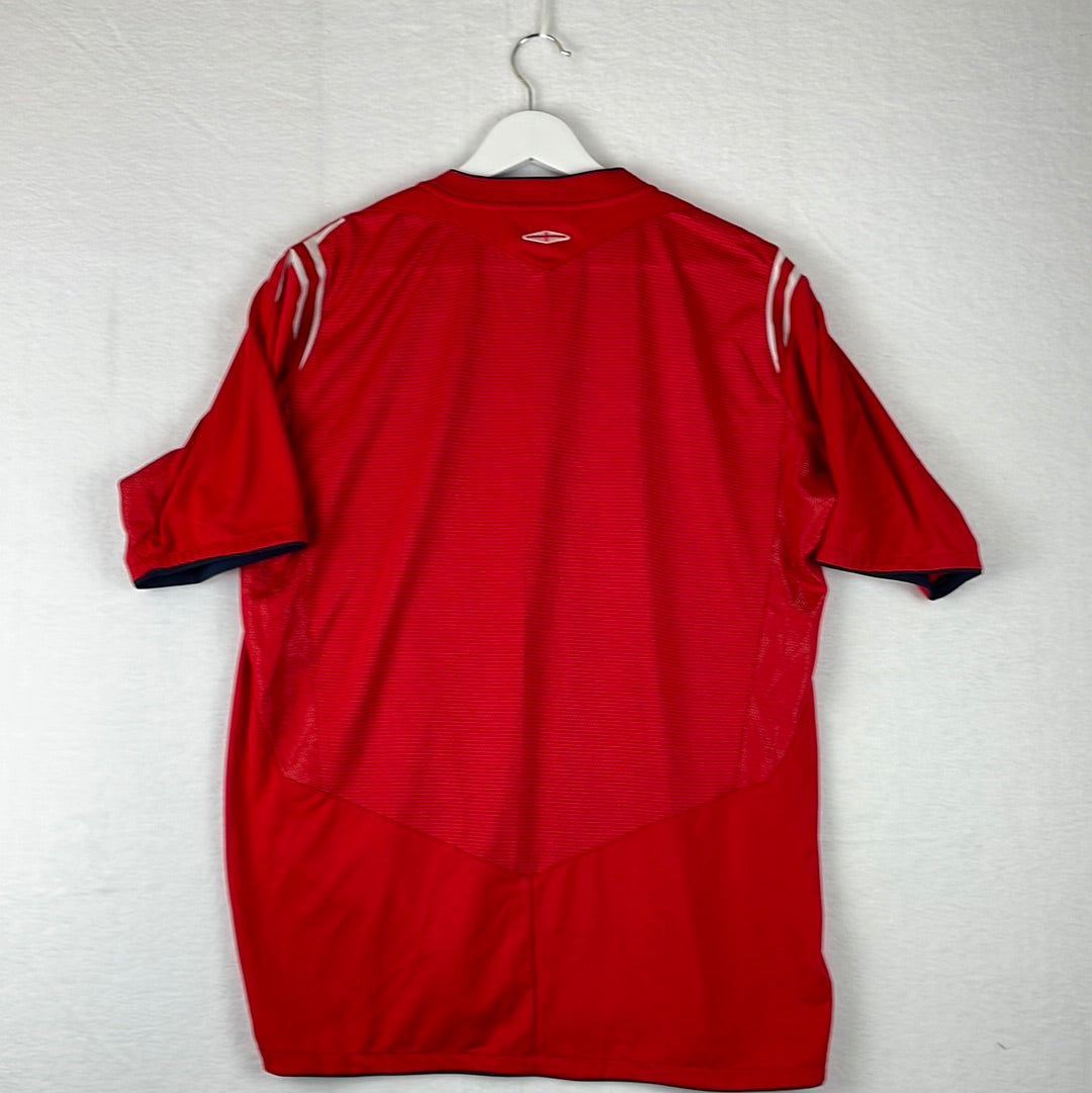 England 2004 Away Shirt - Adult Sizes - Authentic 2004 Umbro Shirt