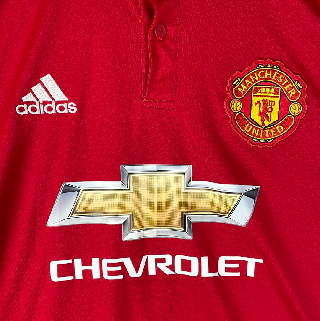 Manchester United 2017/2018 Home Shirt - Various Sizes - Authentic Adidas Shirts