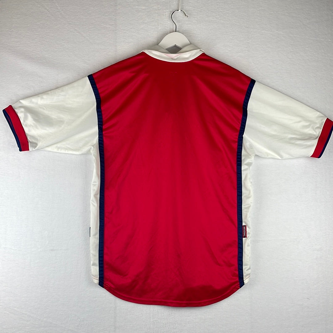 Arsenal 1999/2000 Home Shirt Back