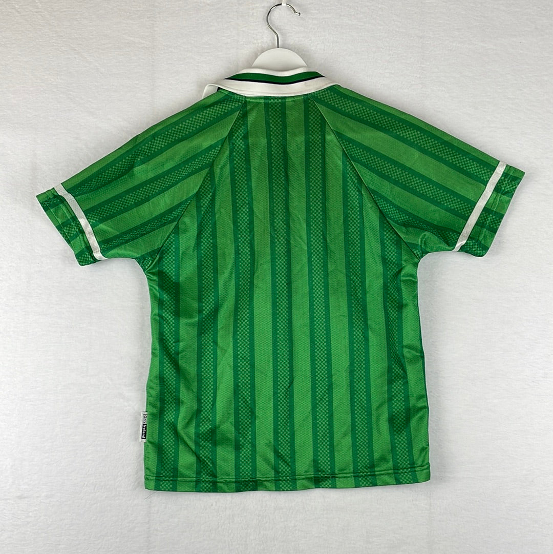 Ireland 1998 Home Shirt - Youth Large - Good Condition - Vintage Shirt