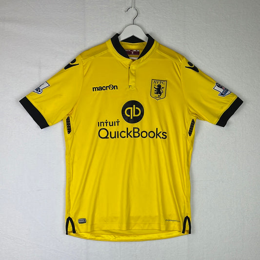 Aston Villa 2015/2016 Away Shirt - Large - Immaculate Condition