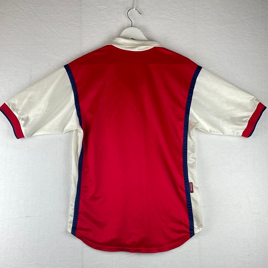 Arsenal 1998/1999 Home Shirt Back