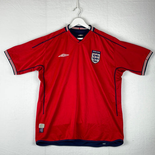 England 2002 Away Shirt - Reversible - Adult Sizes