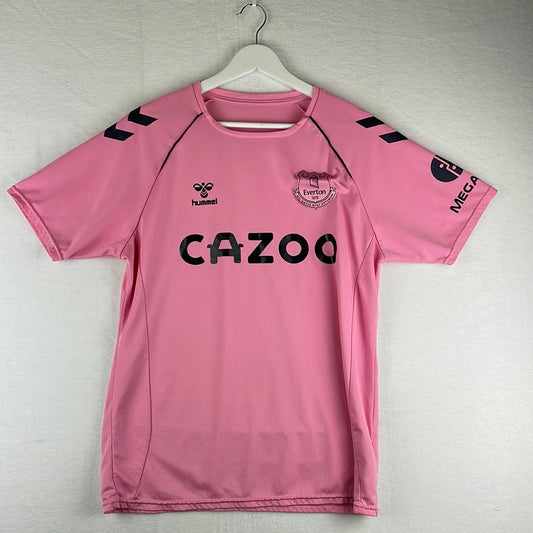 Everton 2020/2021 Training Shirt - Pink - Large Adult