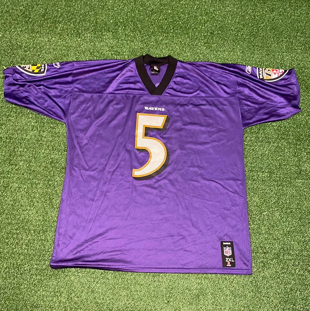 Baltimore Ravens Flacco 5 Ravens Jersey - Good Condition - 2XL - NFL Jersey