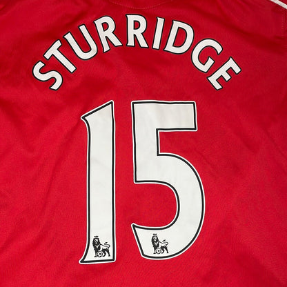 Liverpool 2014 Home Shirt - Junior - STURRIDGE 15 - Age 6-7 - Good Condition