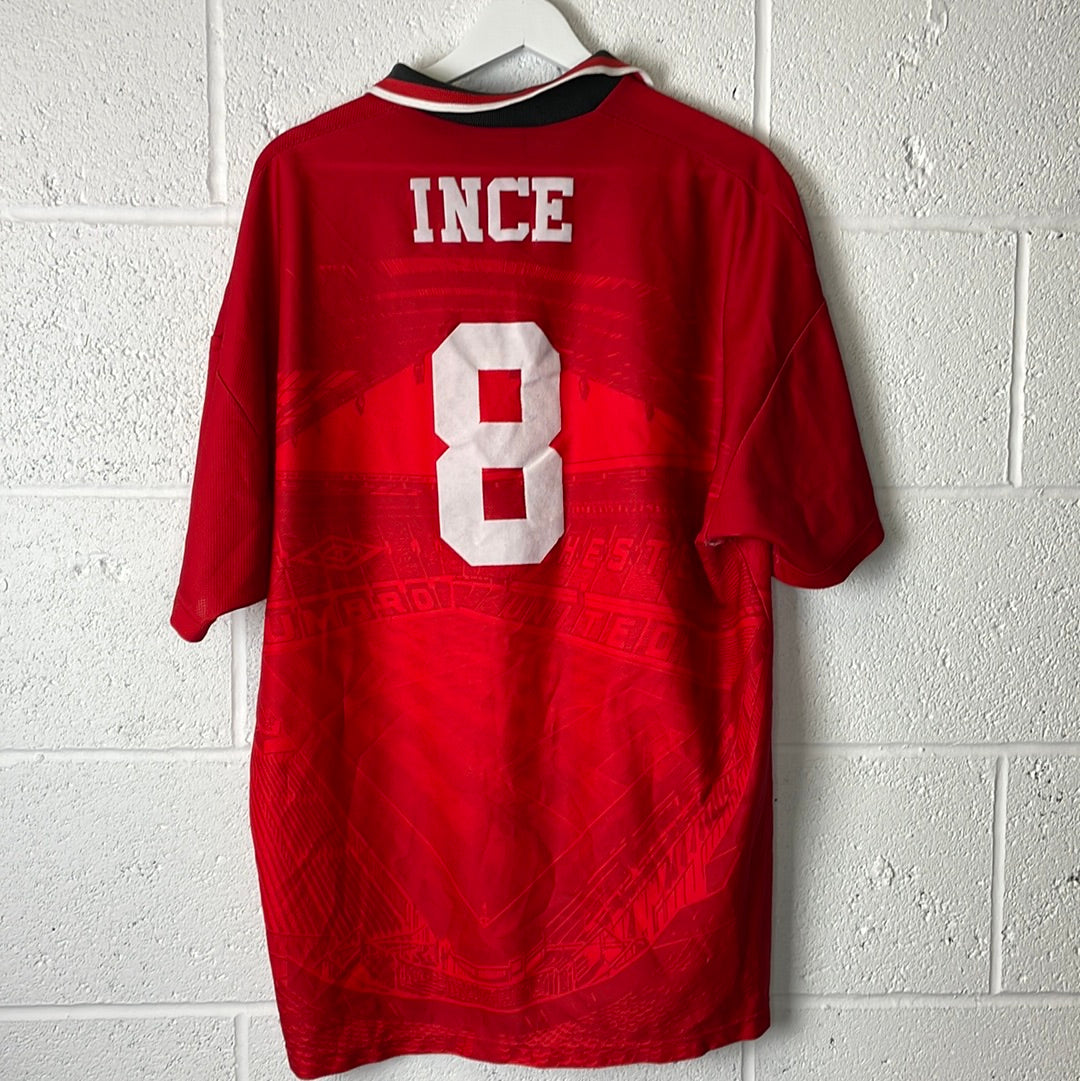 Manchester United 1994 Home Shirt - Ince 8 Print