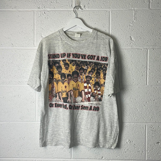 Vintage Manchester United T-Shirt - Mocking Liverpool - Large