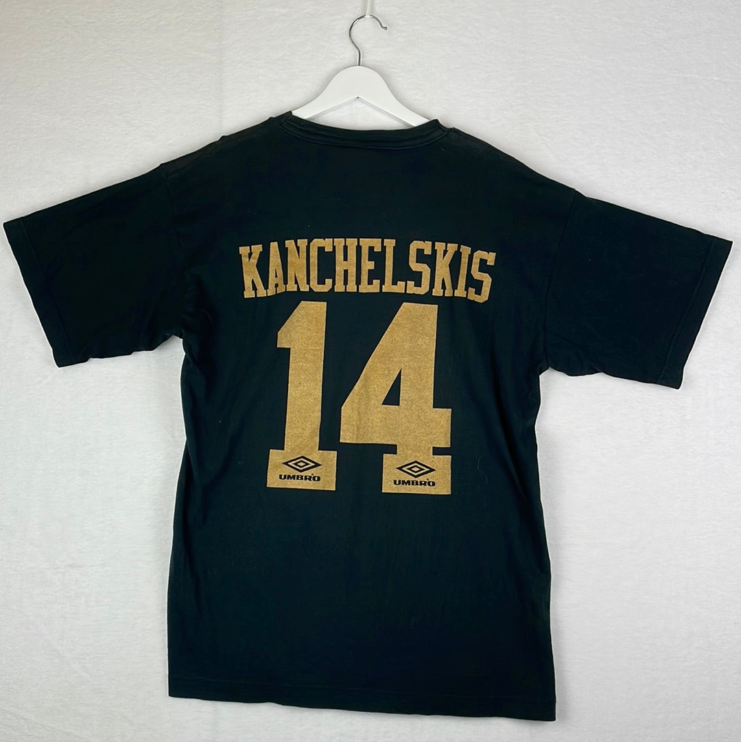 Manchester United 1994-1996 Kanchelskis T-Shirt - XL Adult - Very Good Condition
