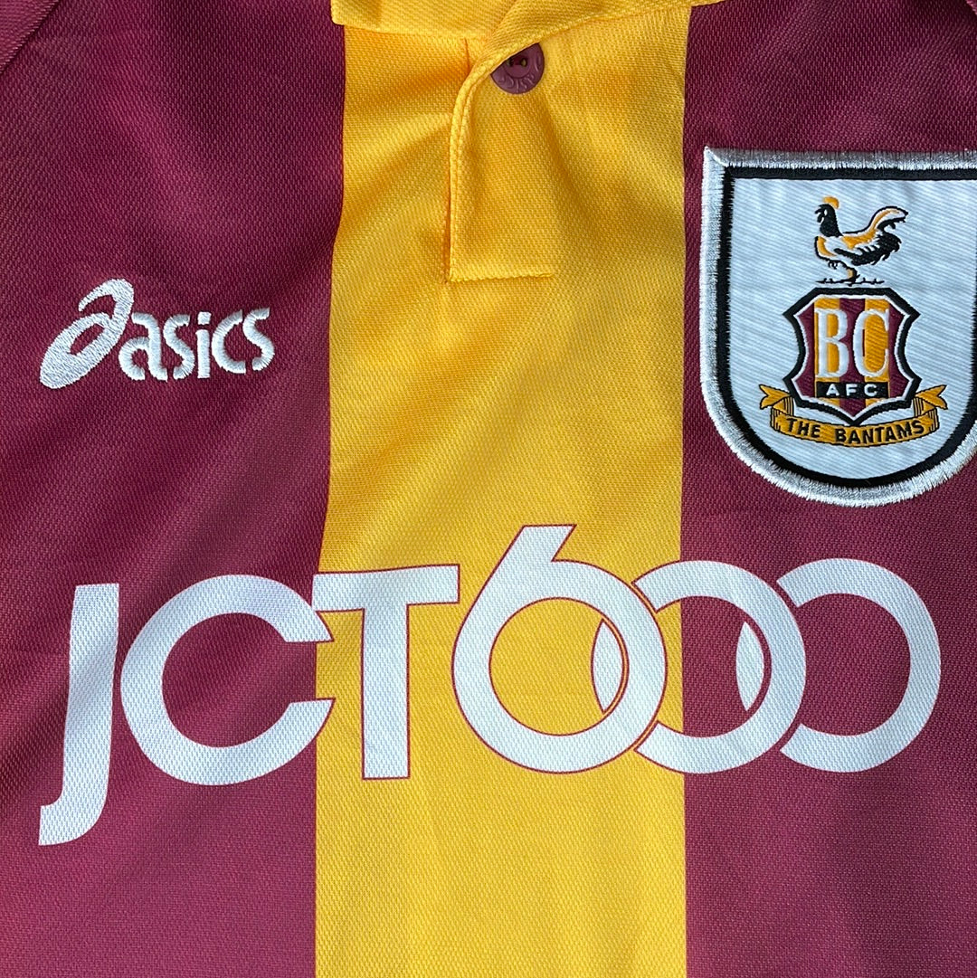 Bradford City 1999/2000 Home Shirt - Medium - Very Good Condition