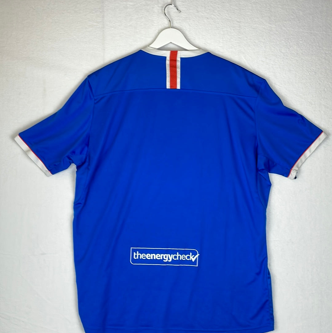 Glasgow Rangers 2020/2021 Home Shirt - 3XL - Excellent Condition