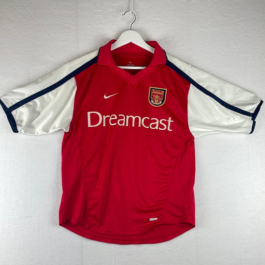 Arsenal 2000/2001 Home Shirt - Small Adult -