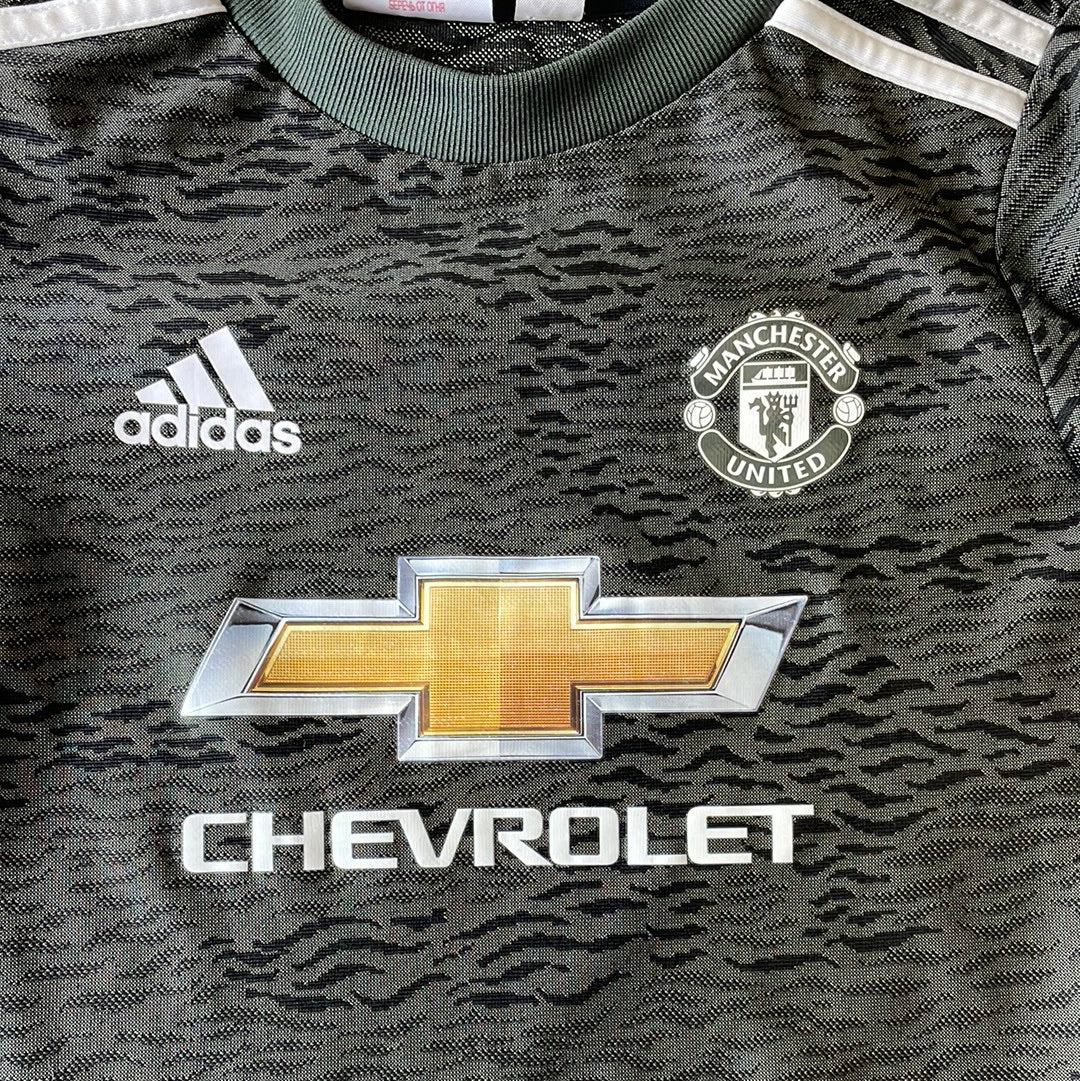 Manchester United 2020-2021 Away Shirt - Youth Sizes - Adidas EE2394