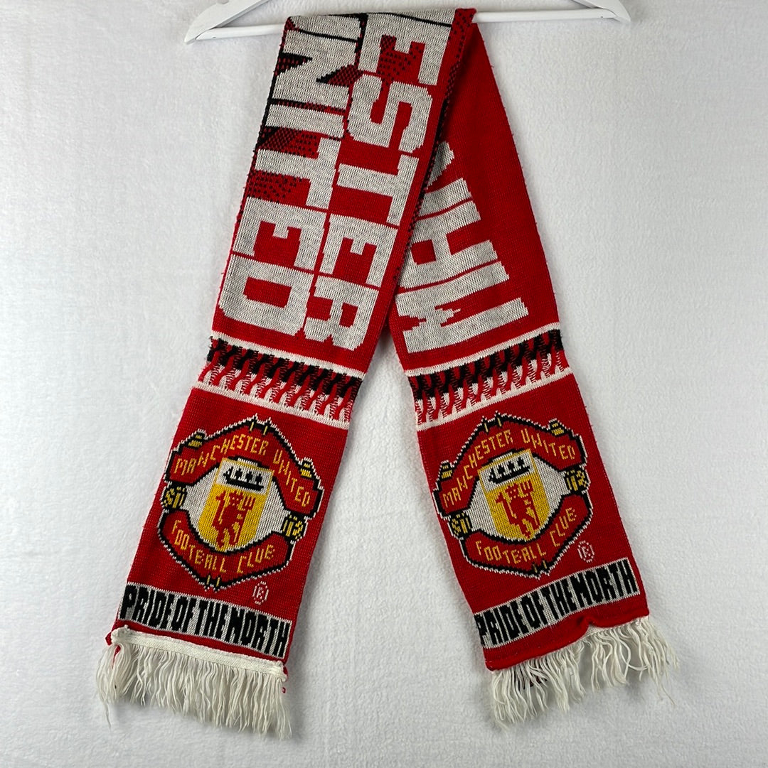 Manchester United Vintage Scarf - Good Condition