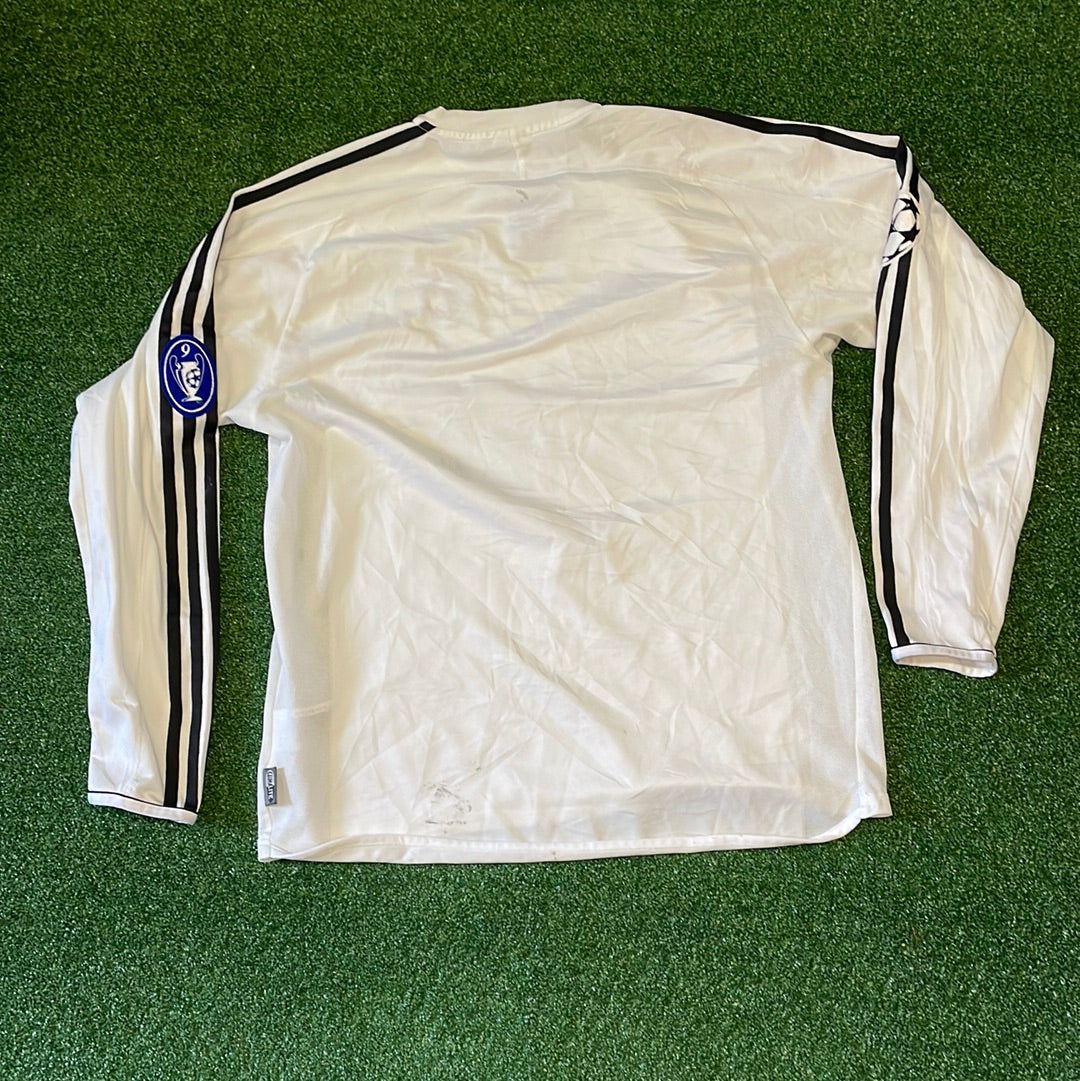 Real Madrid 2003-2004 Home Shirt Back